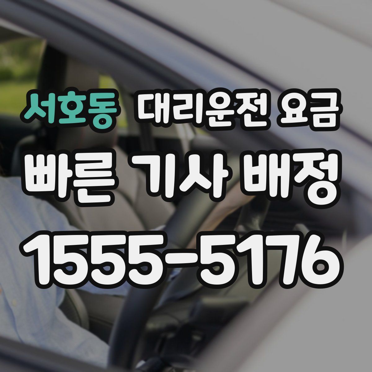 서호동 대리운전