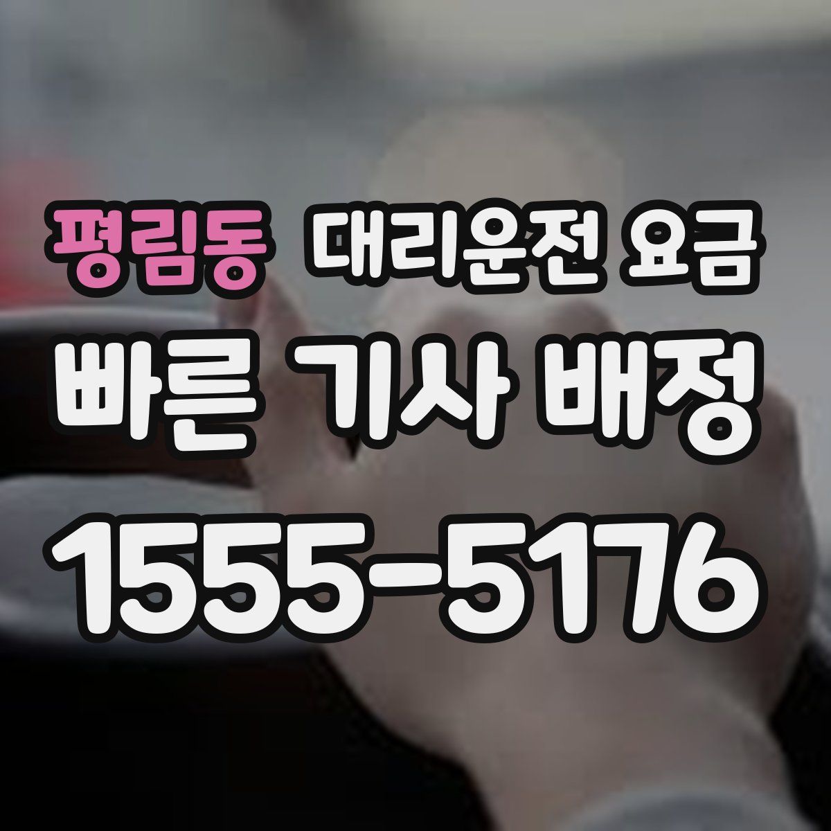 평림동 대리운전