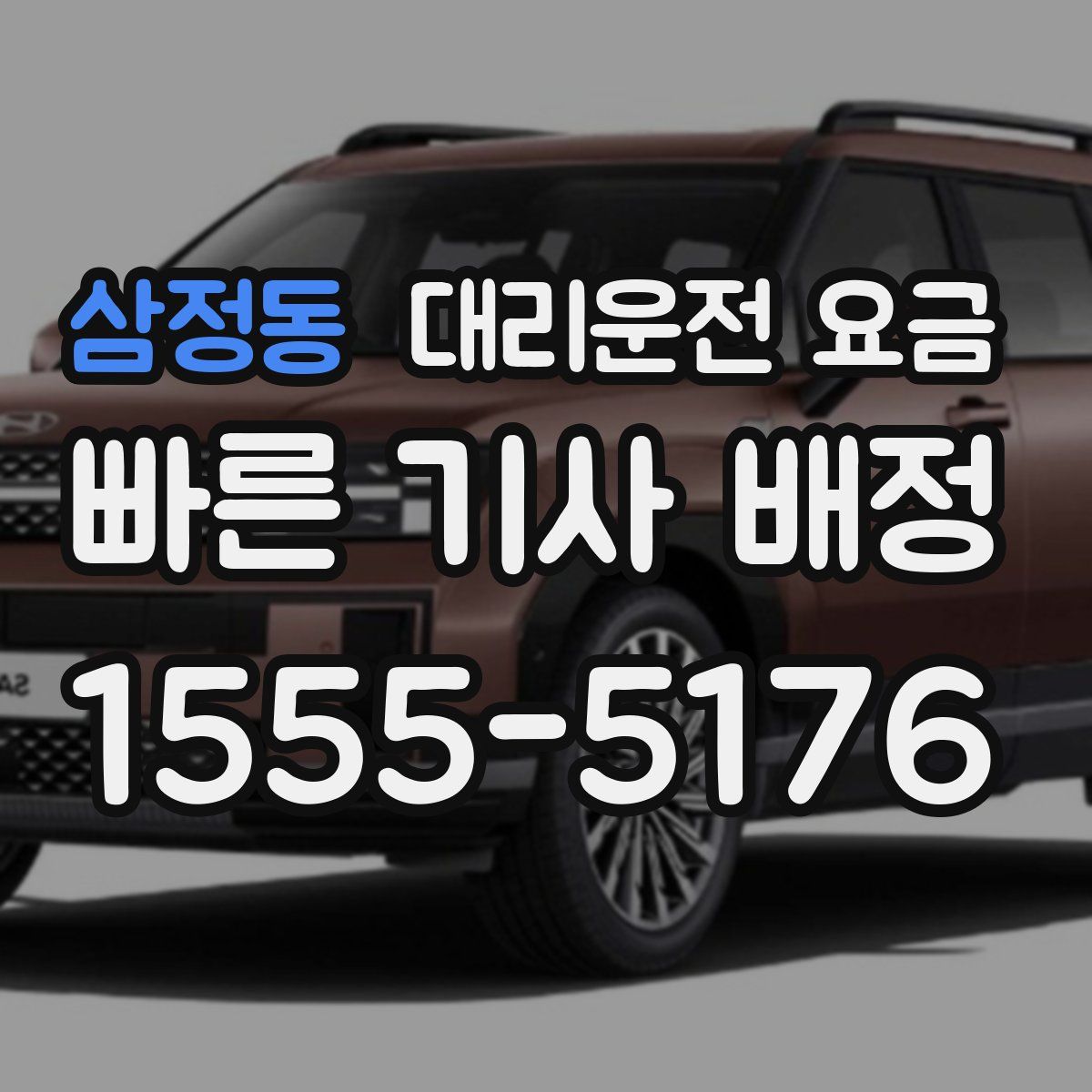 삼정동 대리운전