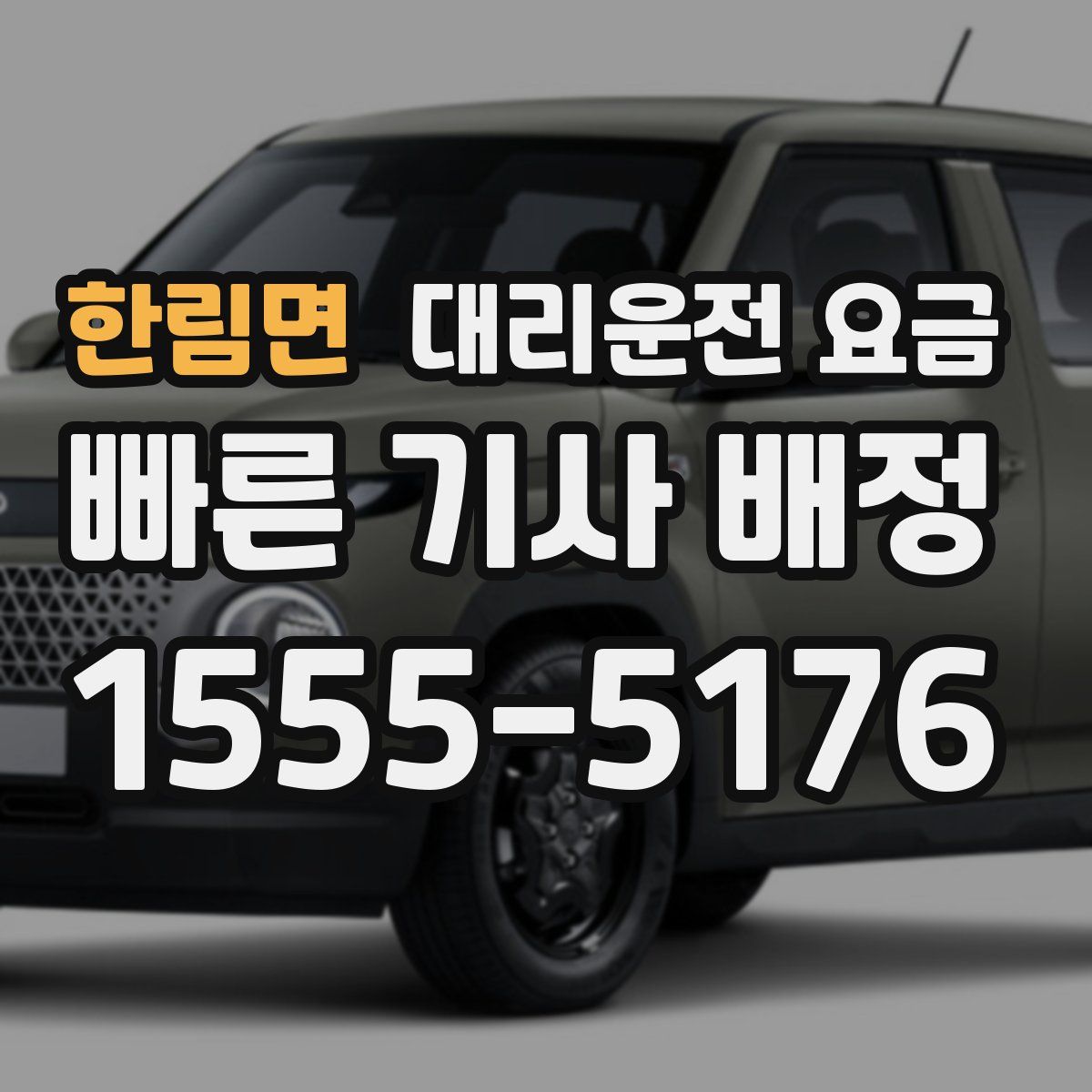 한림면 대리운전