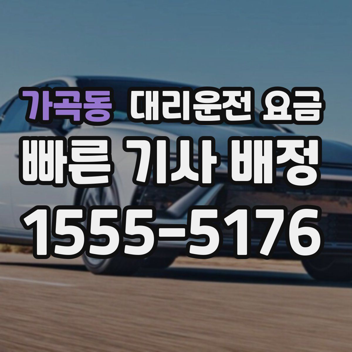 가곡동 대리운전