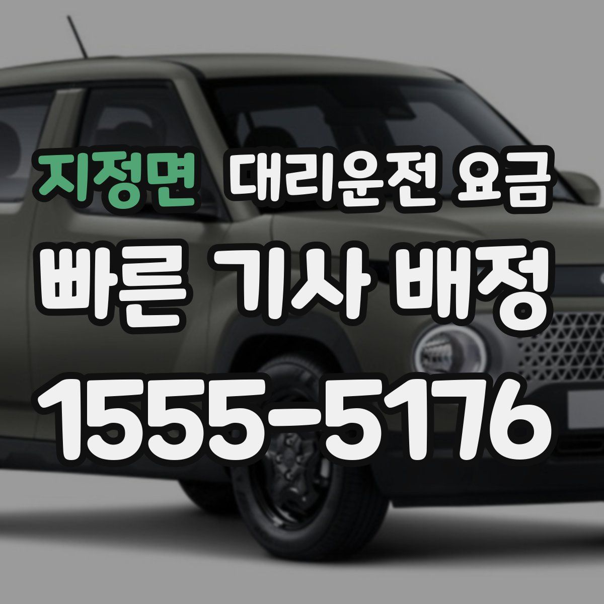 지정면 대리운전