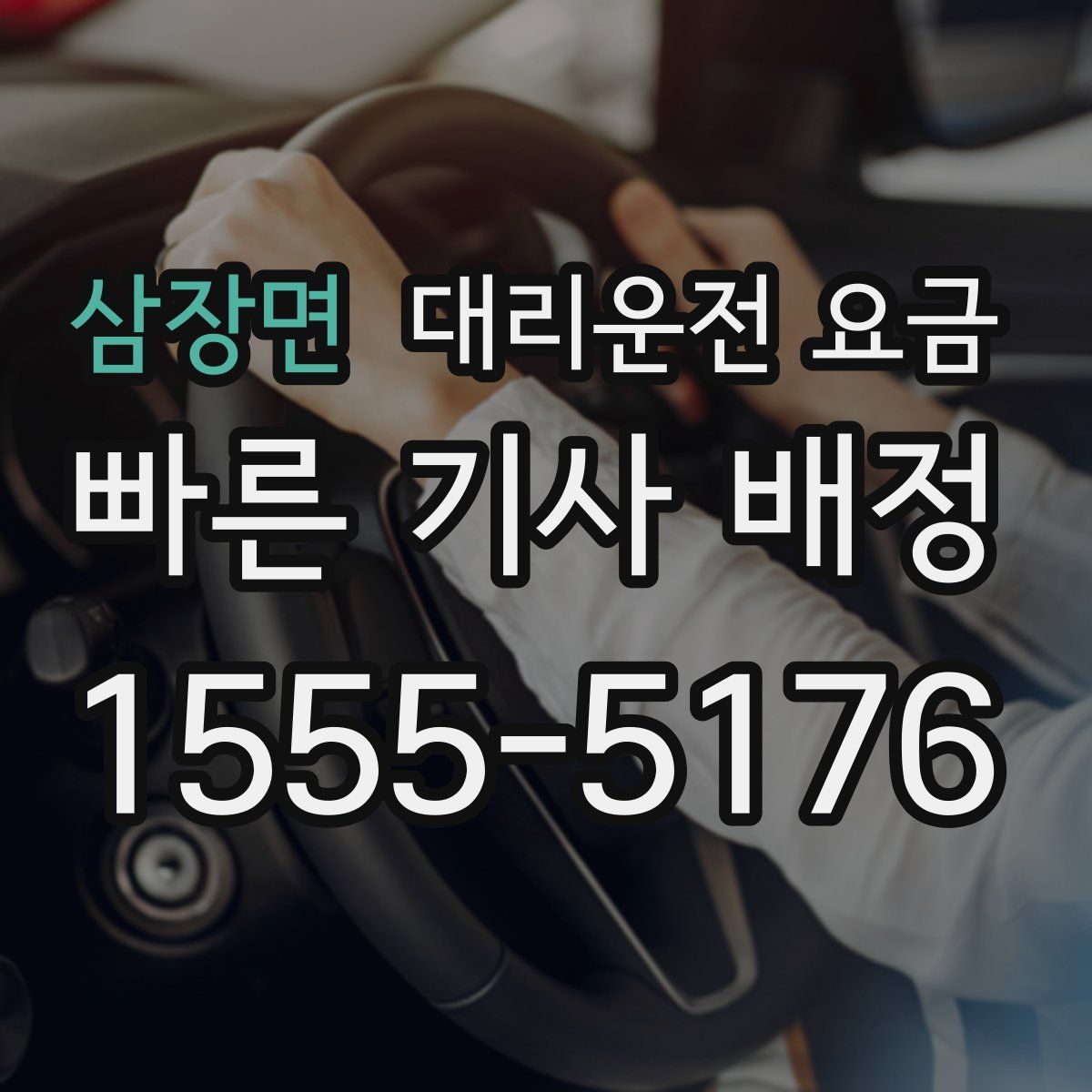 삼장면 대리운전