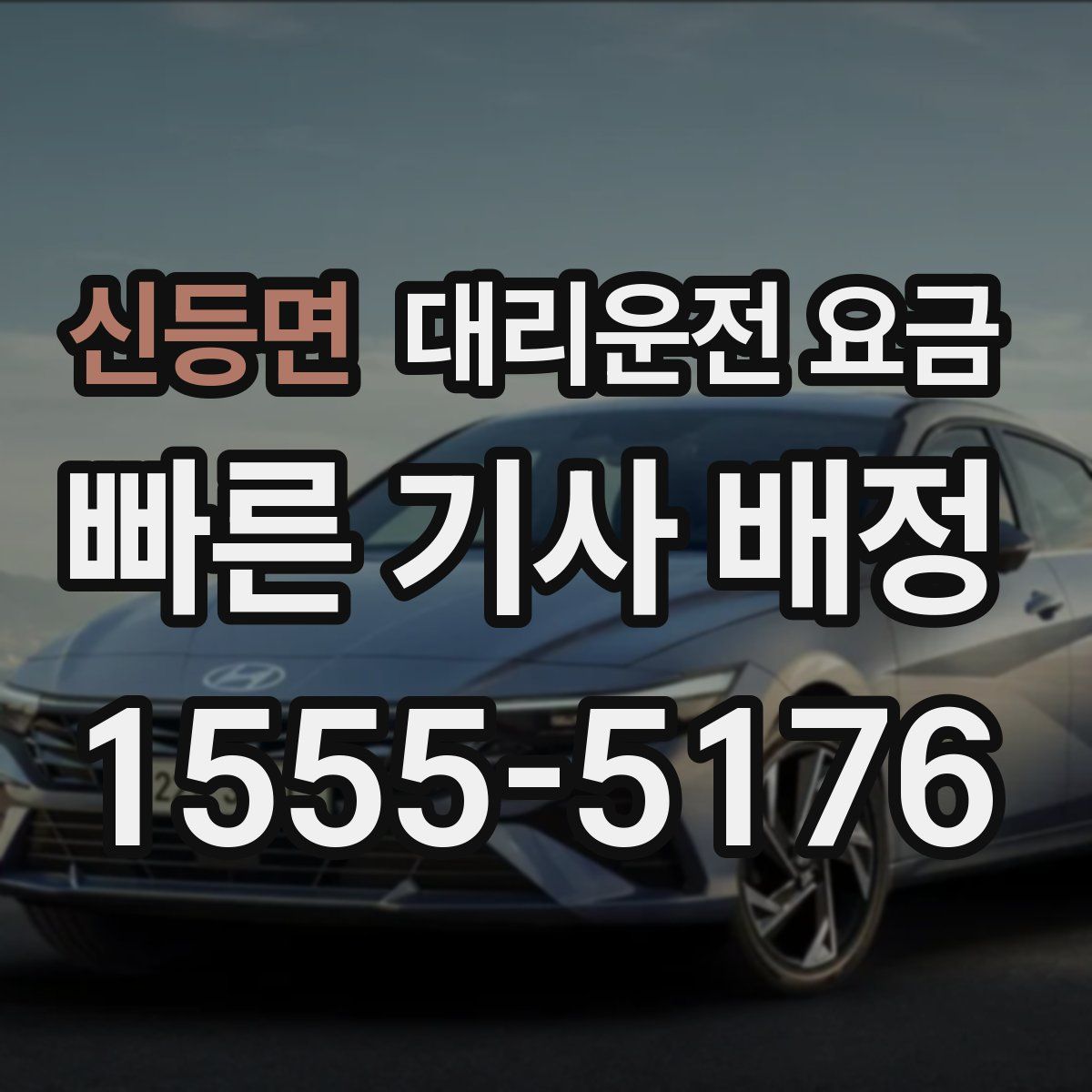 신등면 대리운전