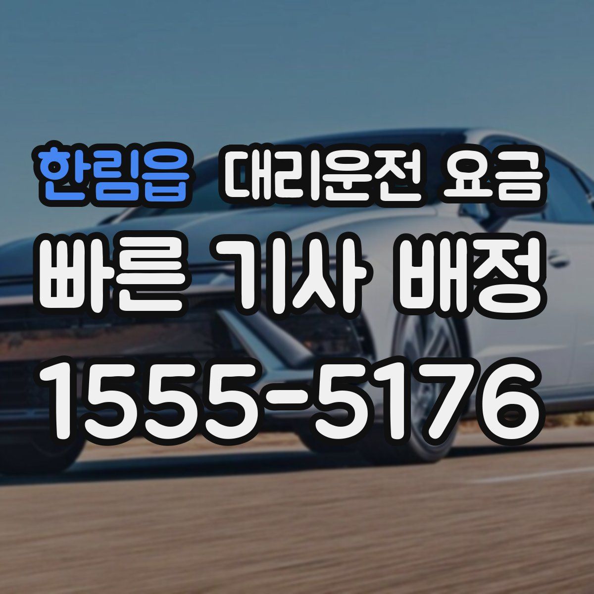 한림읍 대리운전