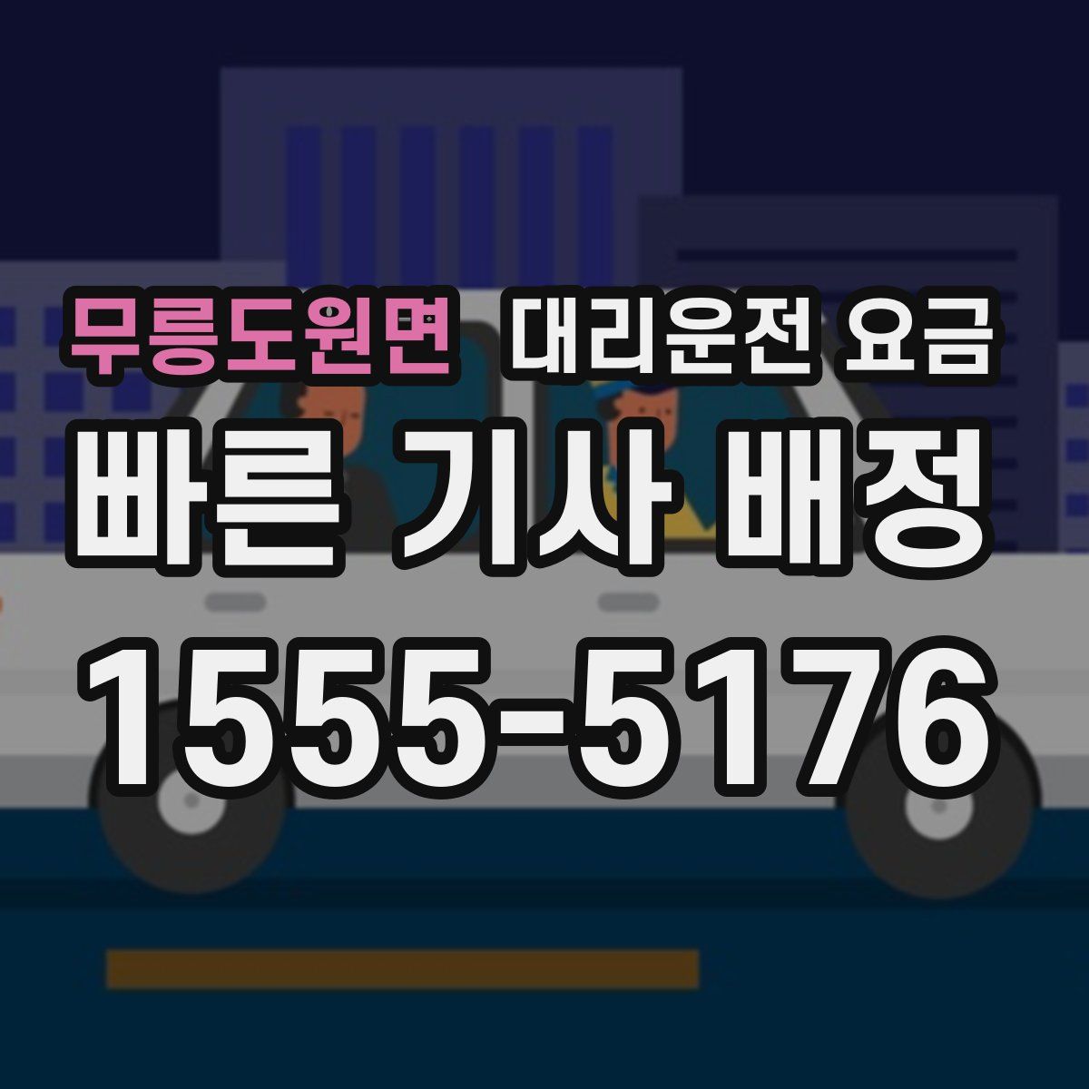 무릉도원면 대리운전