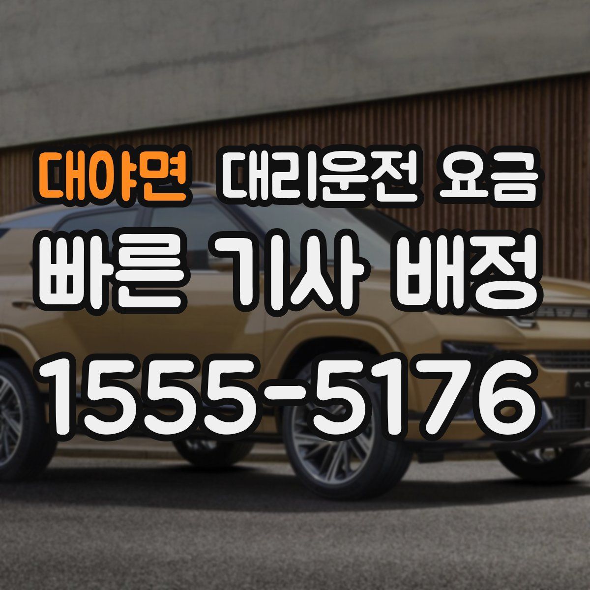 대야면 대리운전