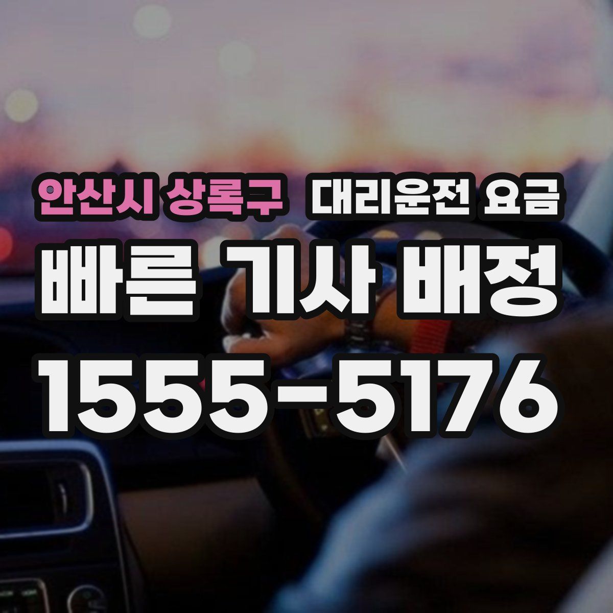 안산시 상록구 대리운전