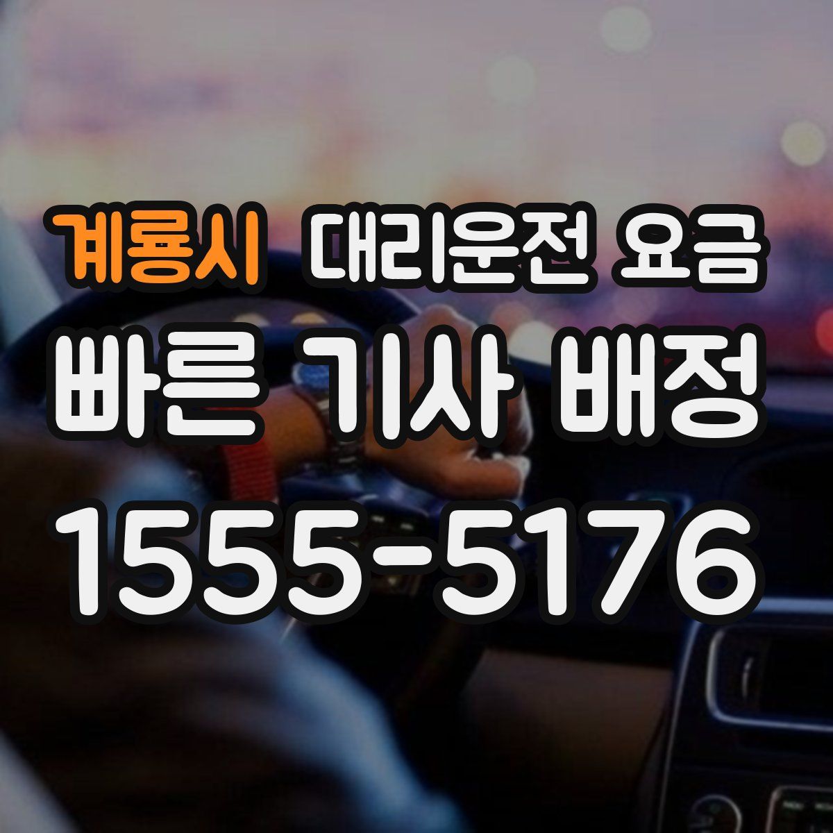 계룡시 대리운전
