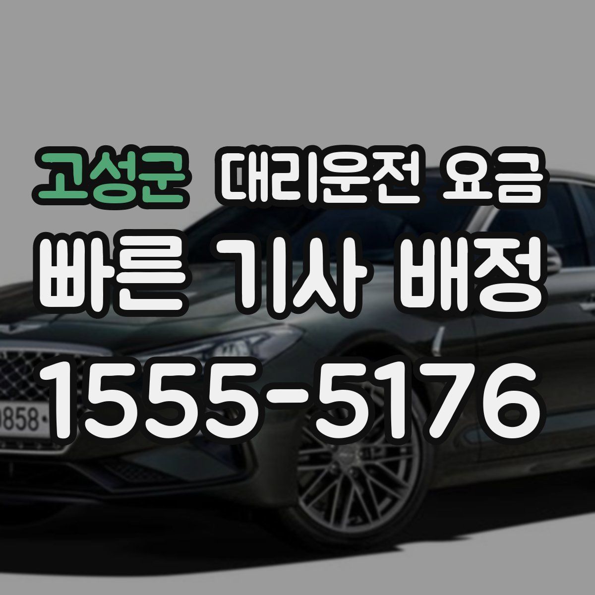 고성군 대리운전