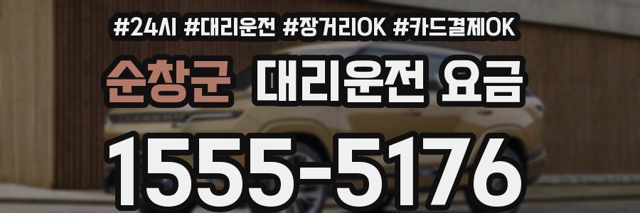 순창군 대리운전 요금