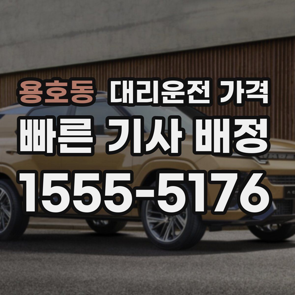 용호동 대리운전