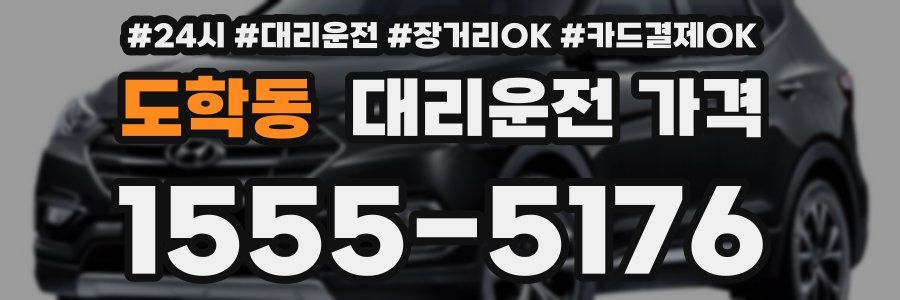 도학동 대리운전 가격