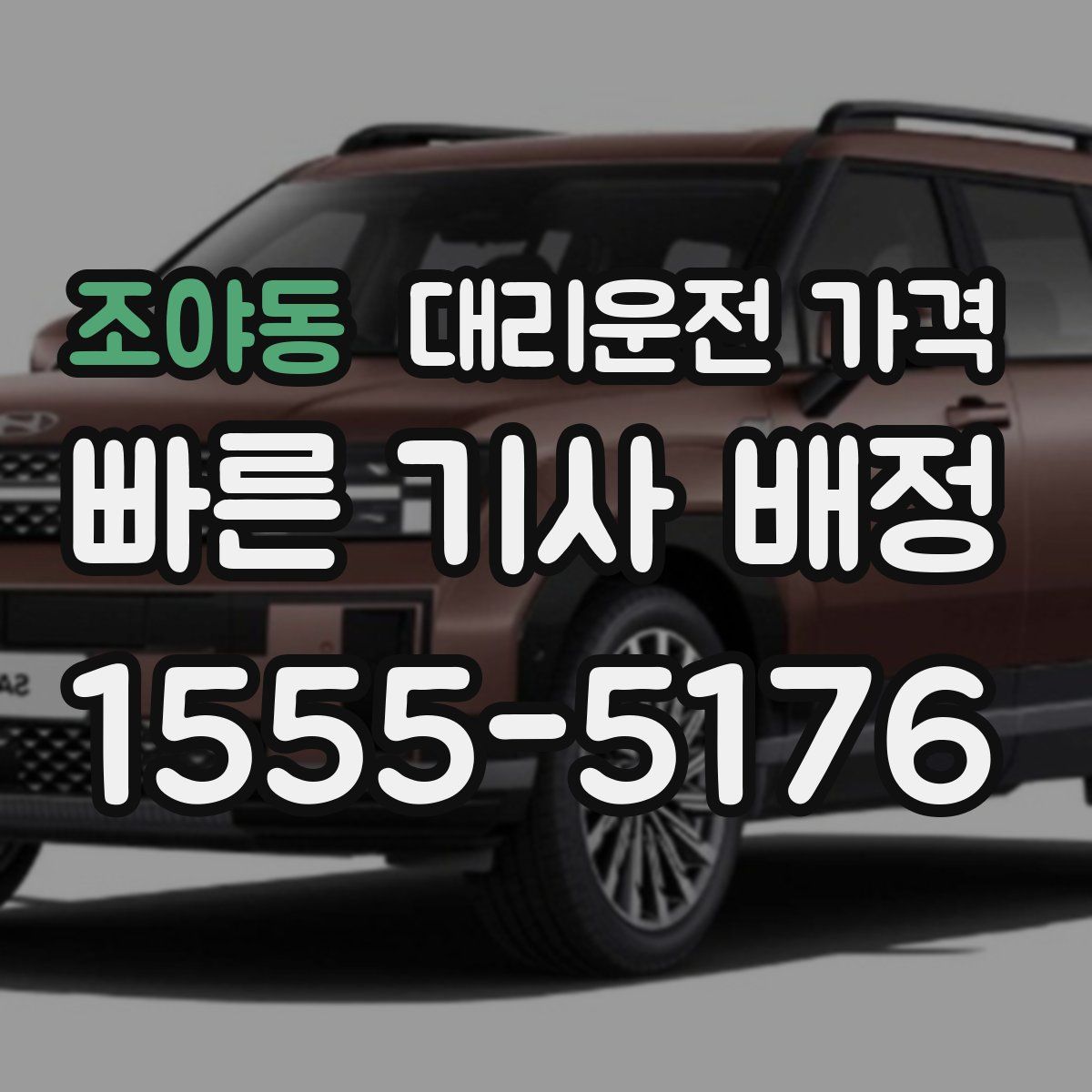 조야동 대리운전