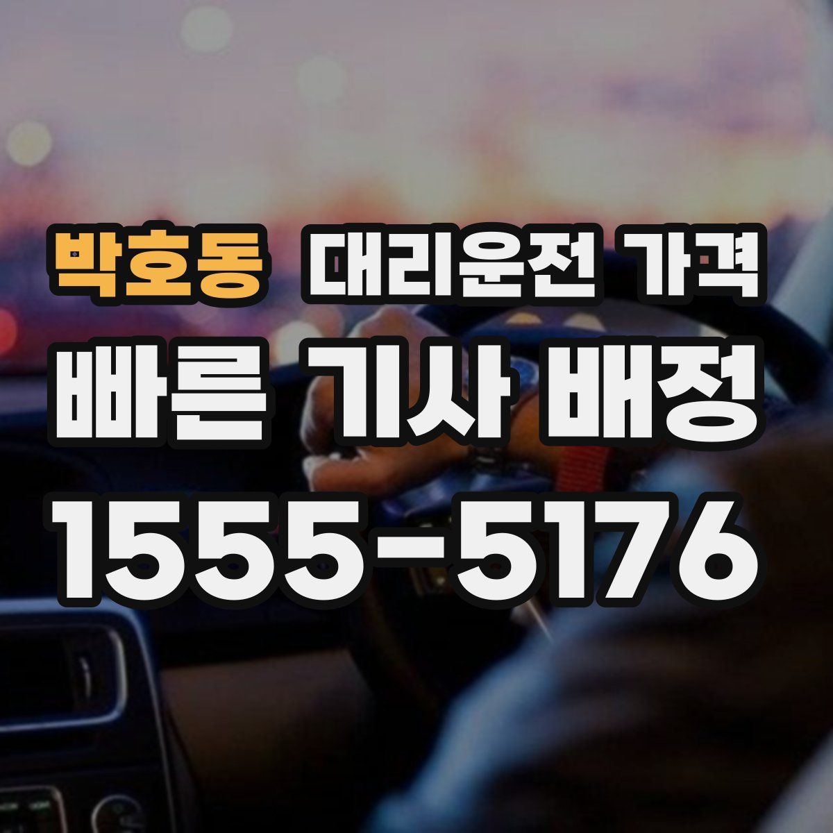 박호동 대리운전