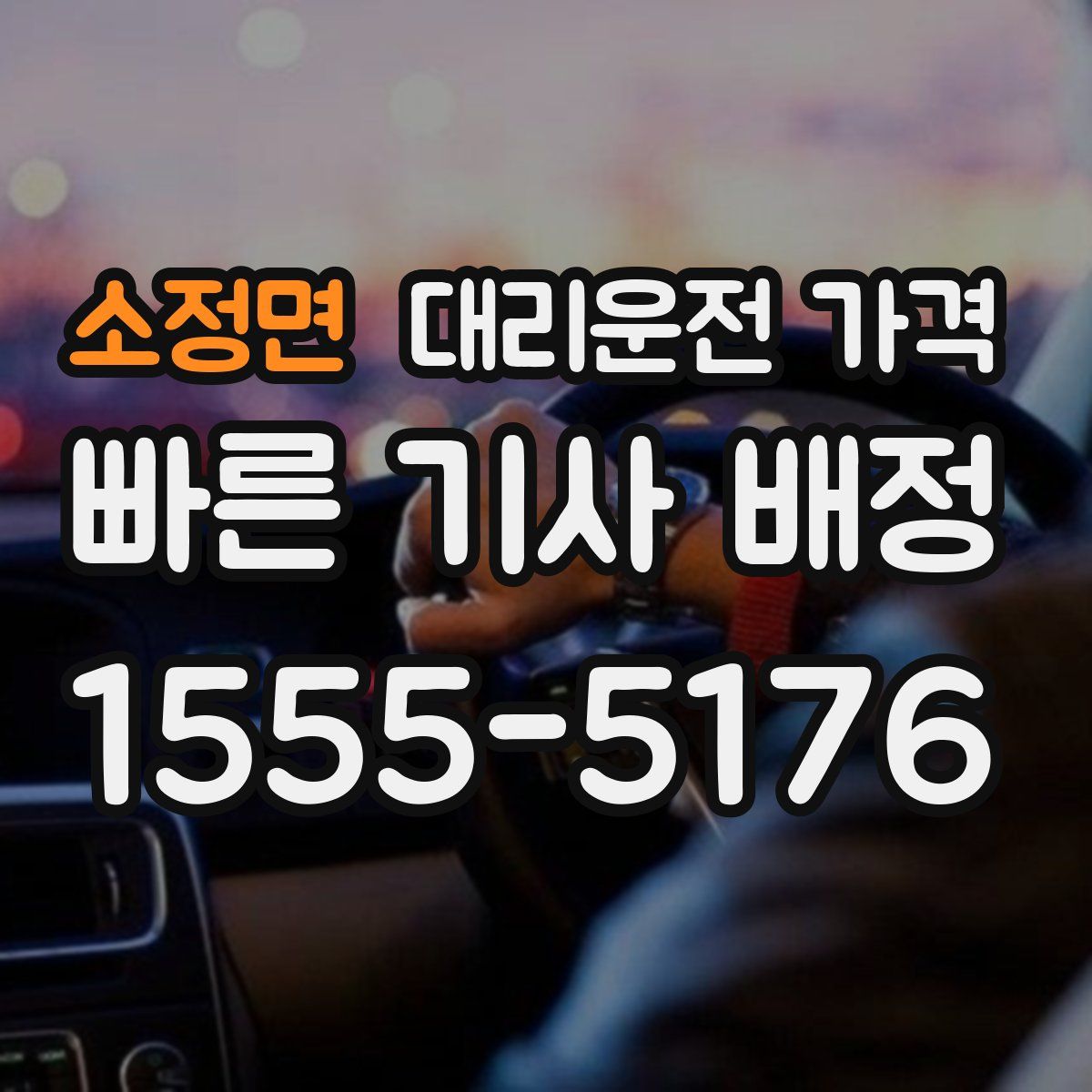 소정면 대리운전