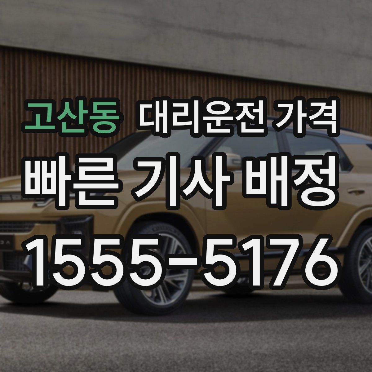 고산동 대리운전