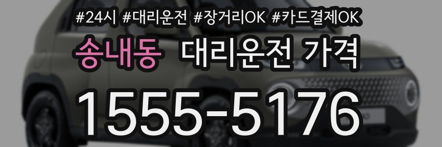 송내동 대리운전 가격