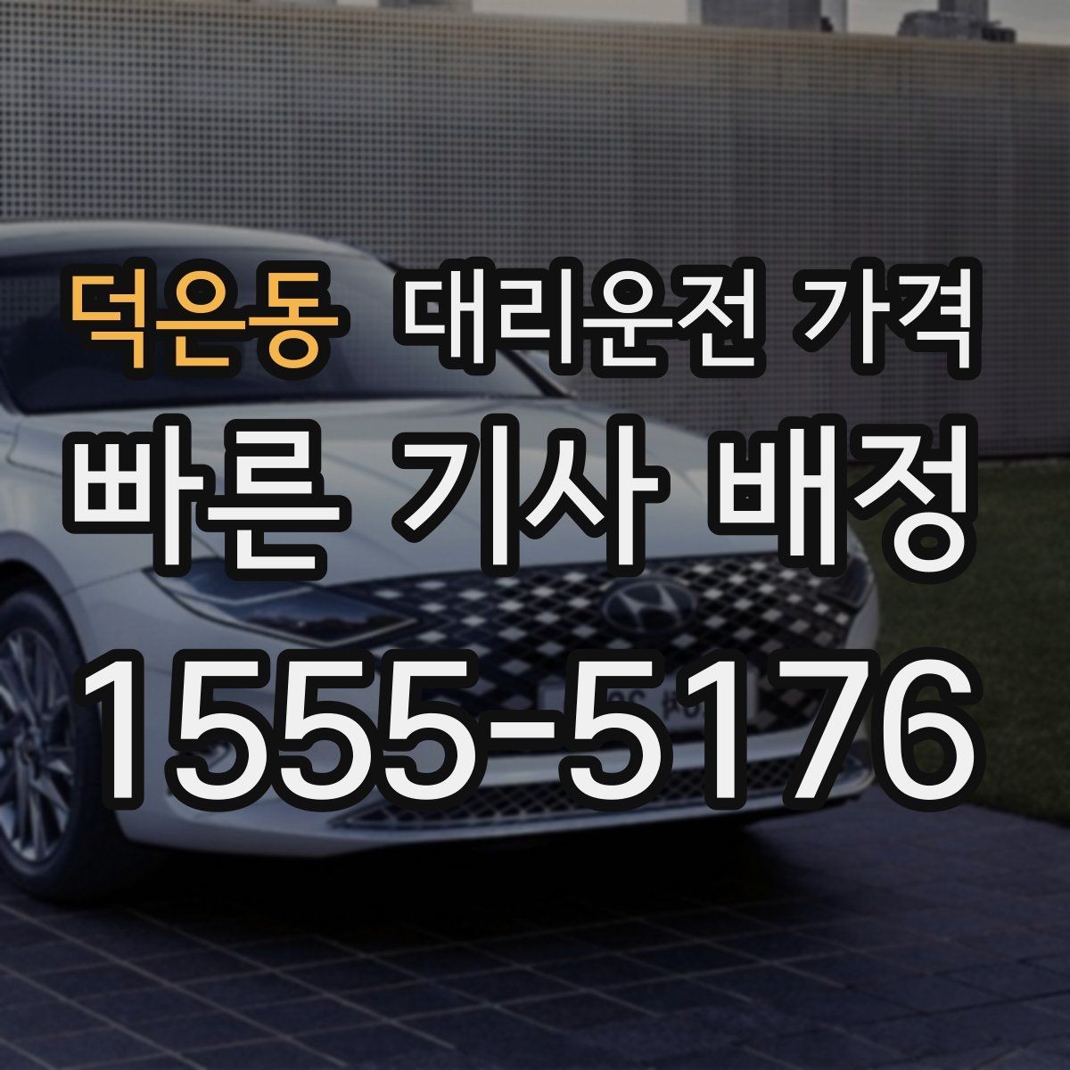 덕은동 대리운전 가격 늦은 시간 호출 전 준비할 것