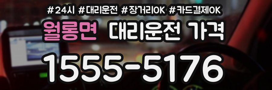 월롱면 대리운전 가격