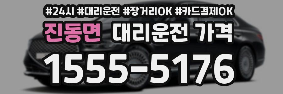 진동면 대리운전 가격