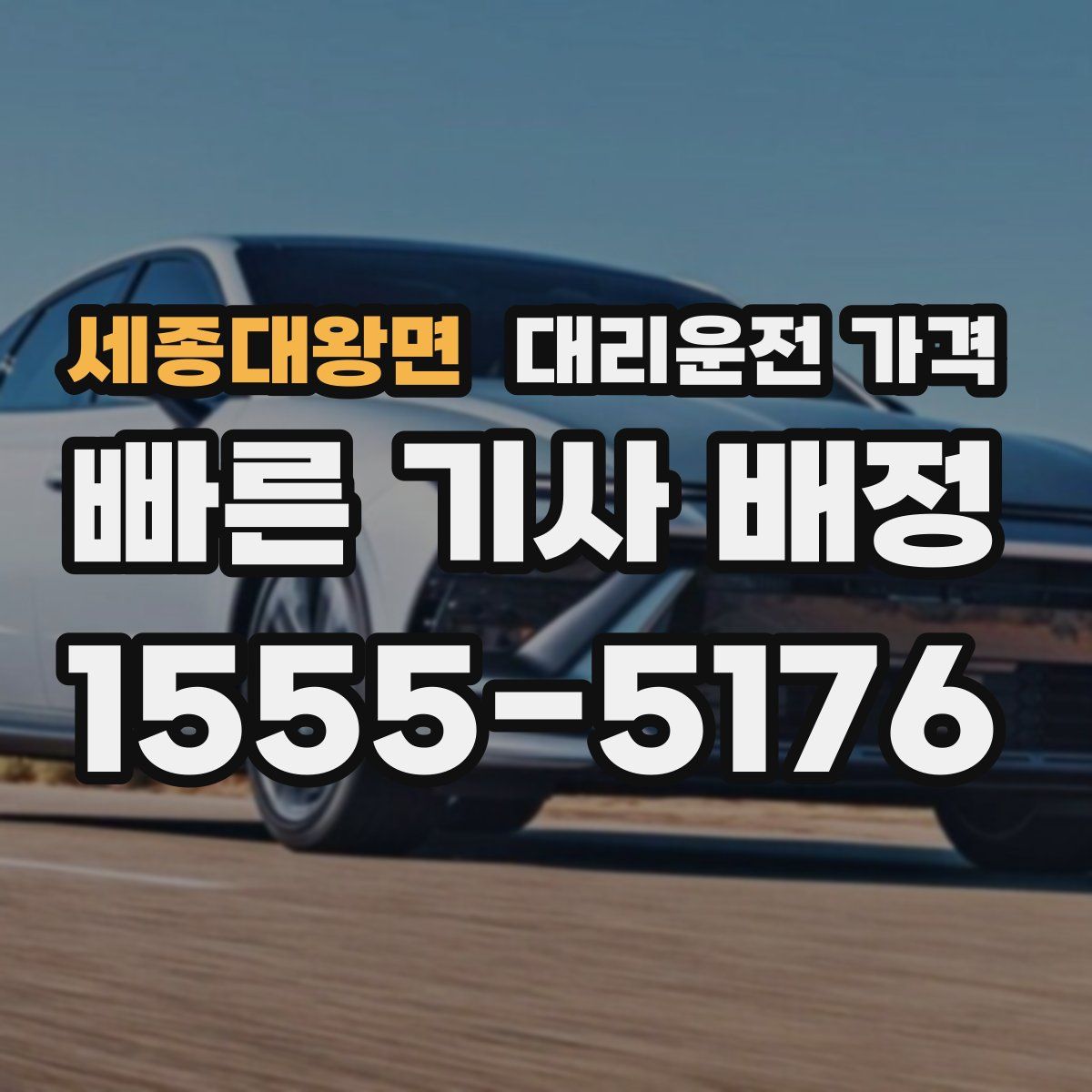 세종대왕면 대리운전