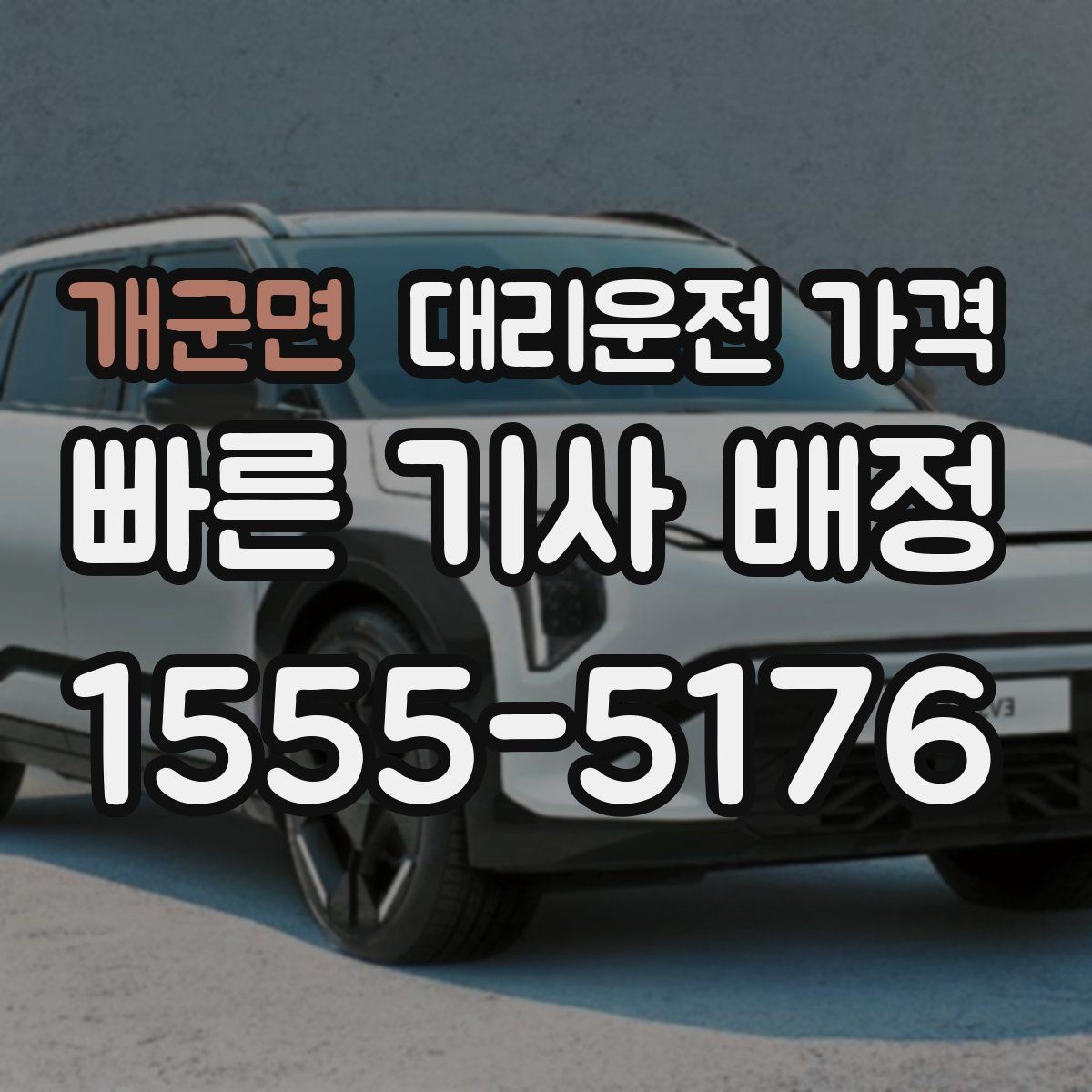 개군면 대리운전 가격 장거리 주행 시 합의 문장 예시