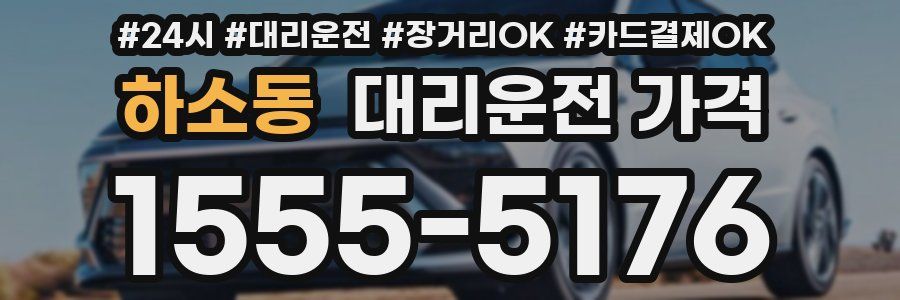 하소동 대리운전 가격