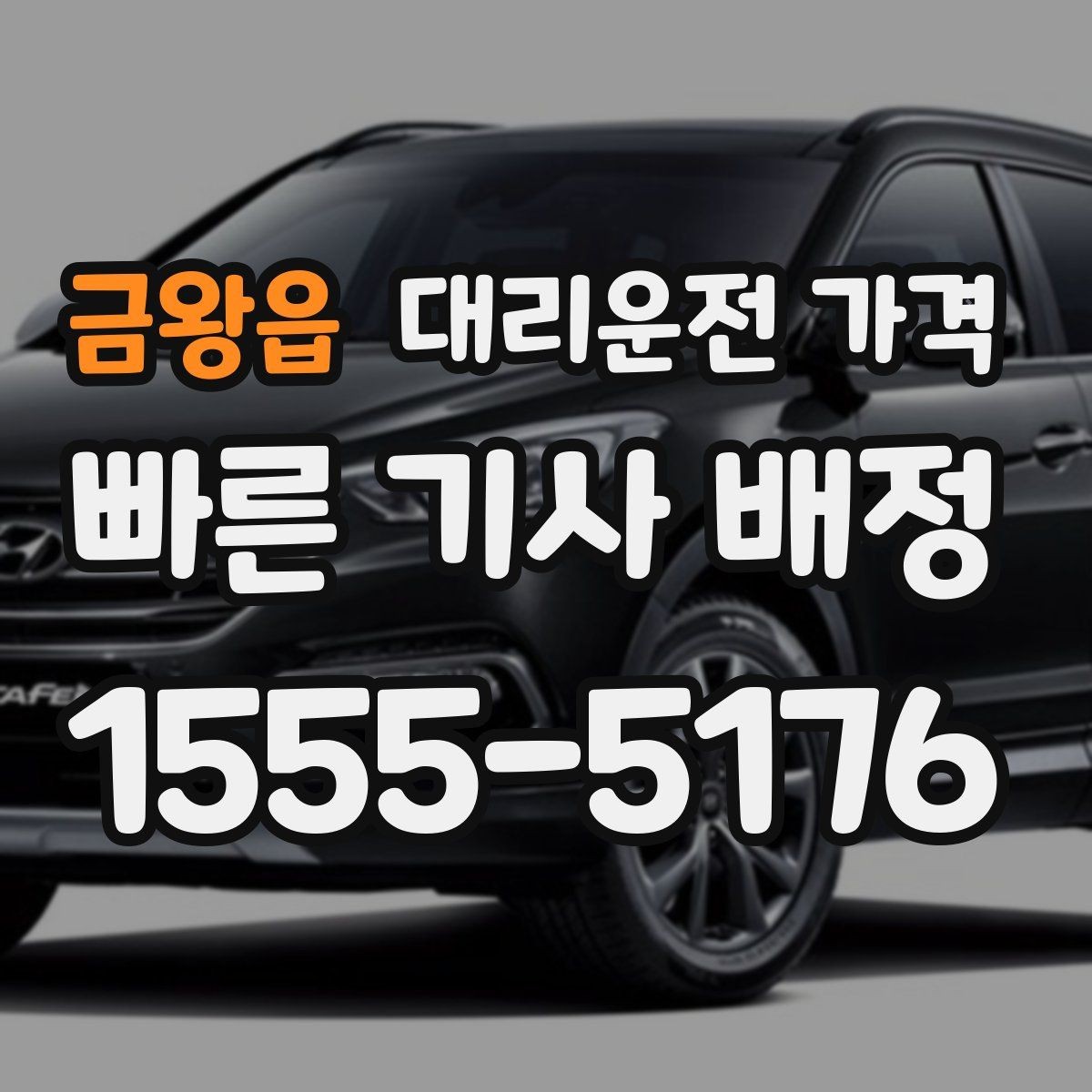 금왕읍 대리운전 가격 출발지 위치가 정확할수록 안내가 빨라요
