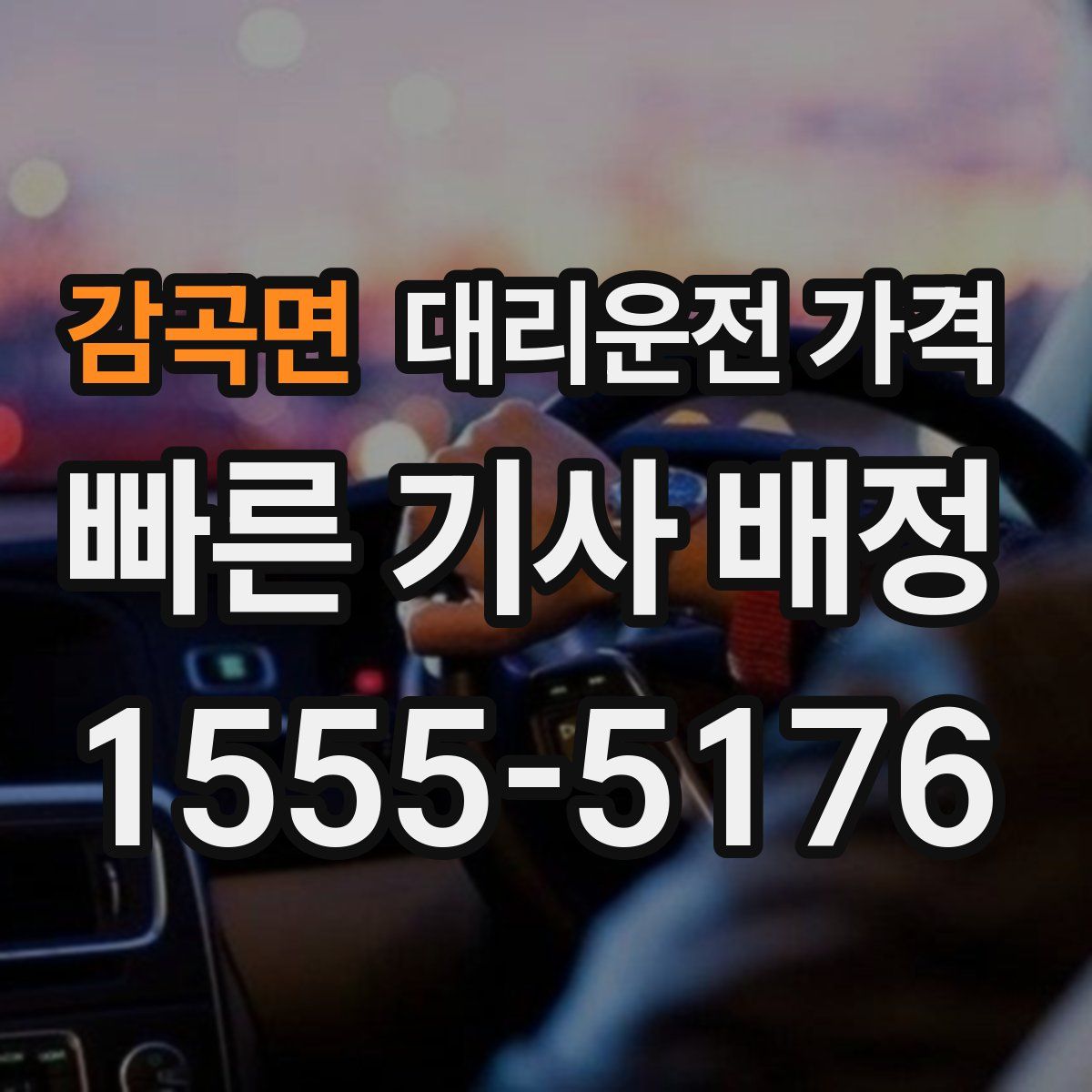 감곡면 대리운전