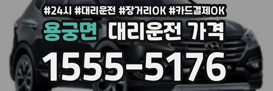 용궁면 대리운전 가격