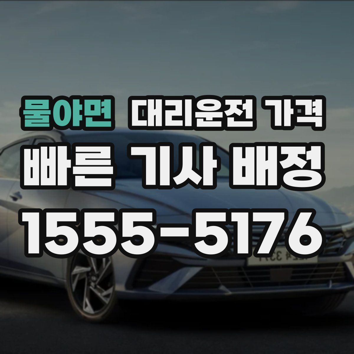 물야면 대리운전