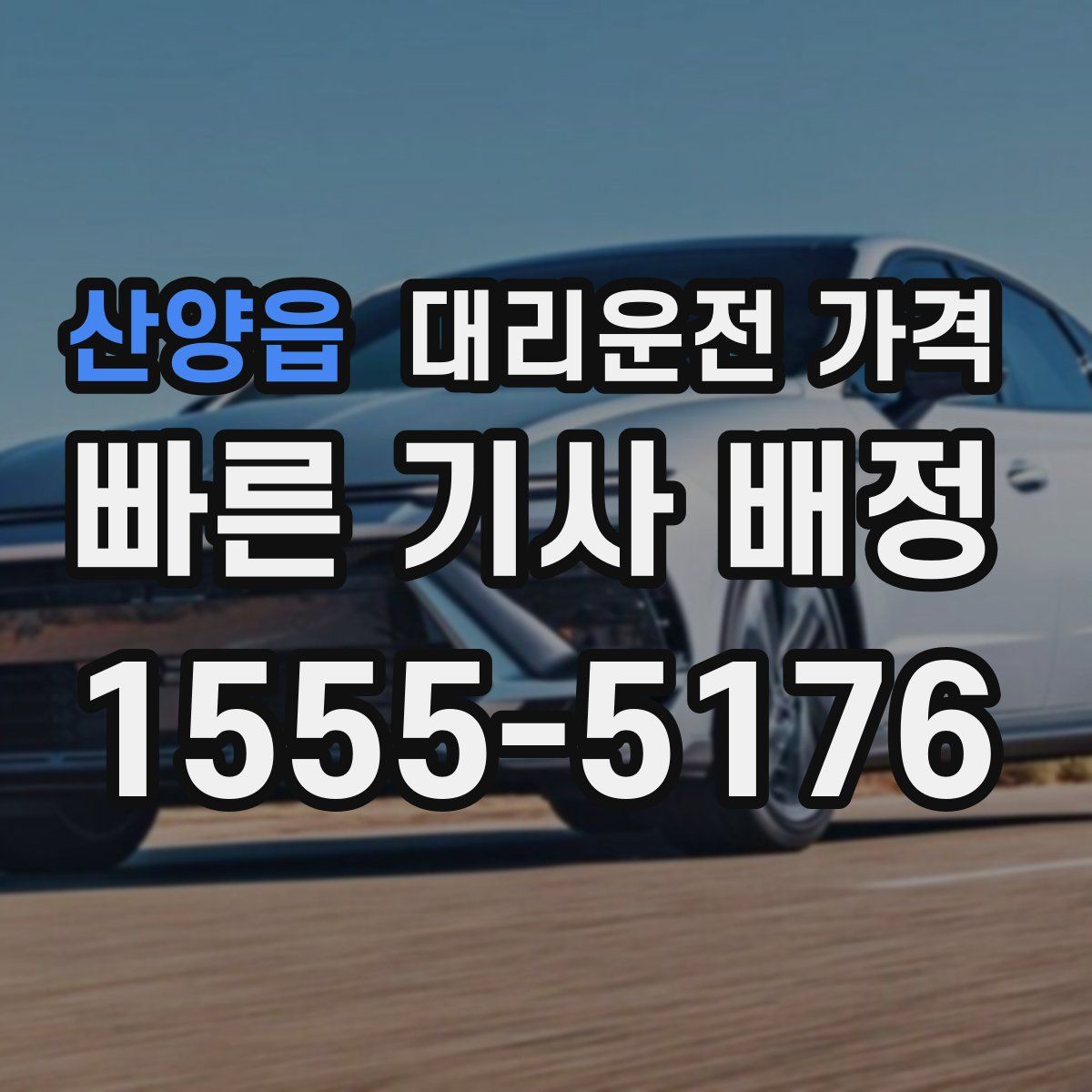 산양읍 대리운전