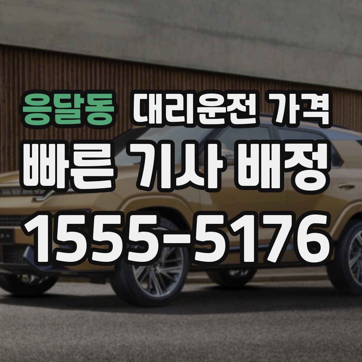 응달동 대리운전