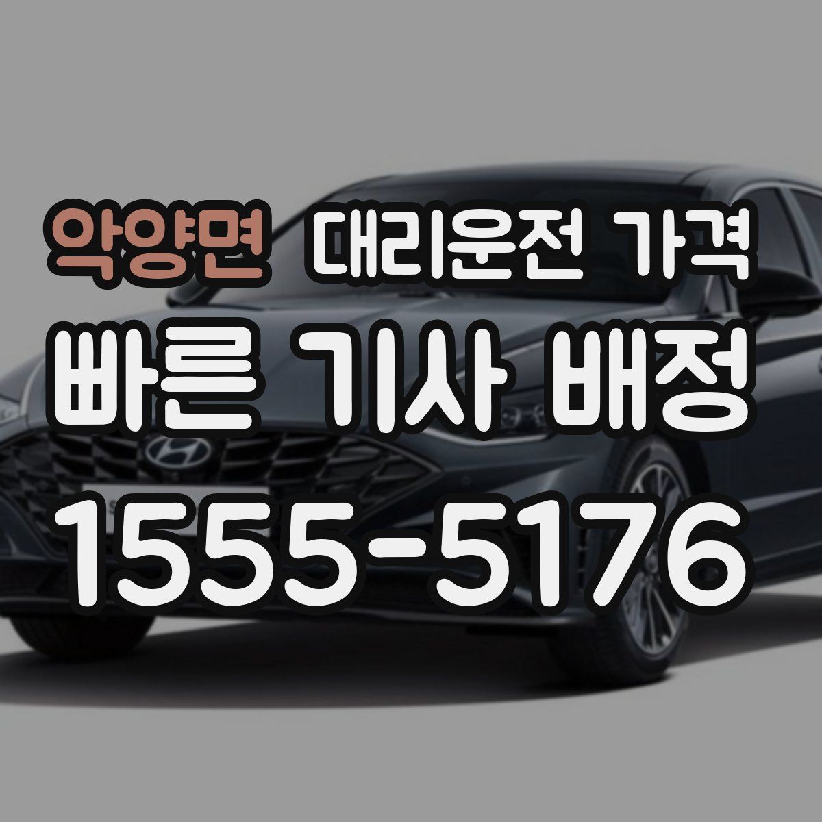 악양면 대리운전