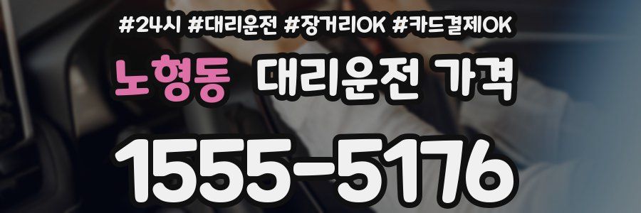 노형동 대리운전 가격