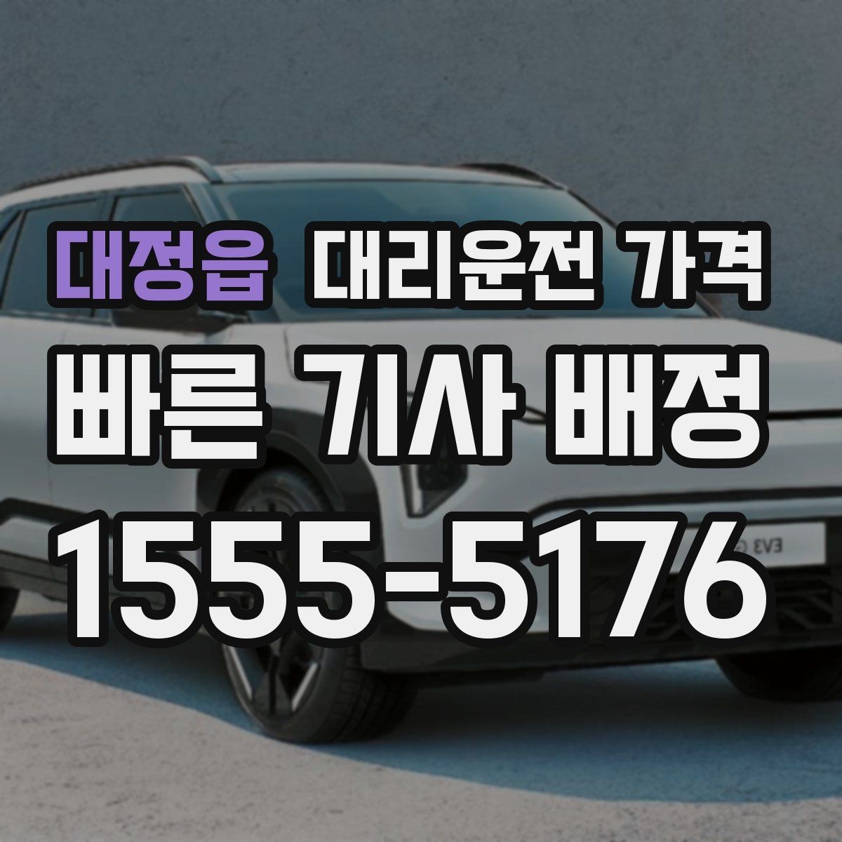 대정읍 대리운전 가격 통화로 어디까지 안내받을 수 있을까