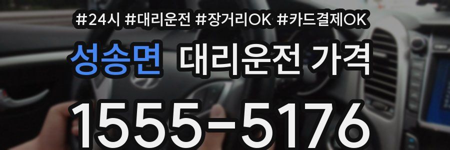 성송면 대리운전 가격
