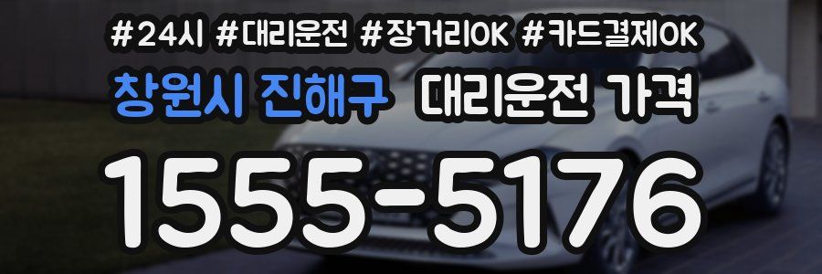 창원시 진해구 대리운전 가격