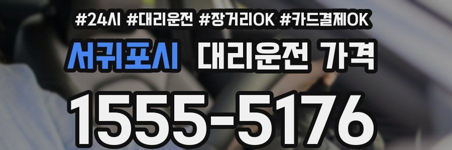 서귀포시 대리운전 가격