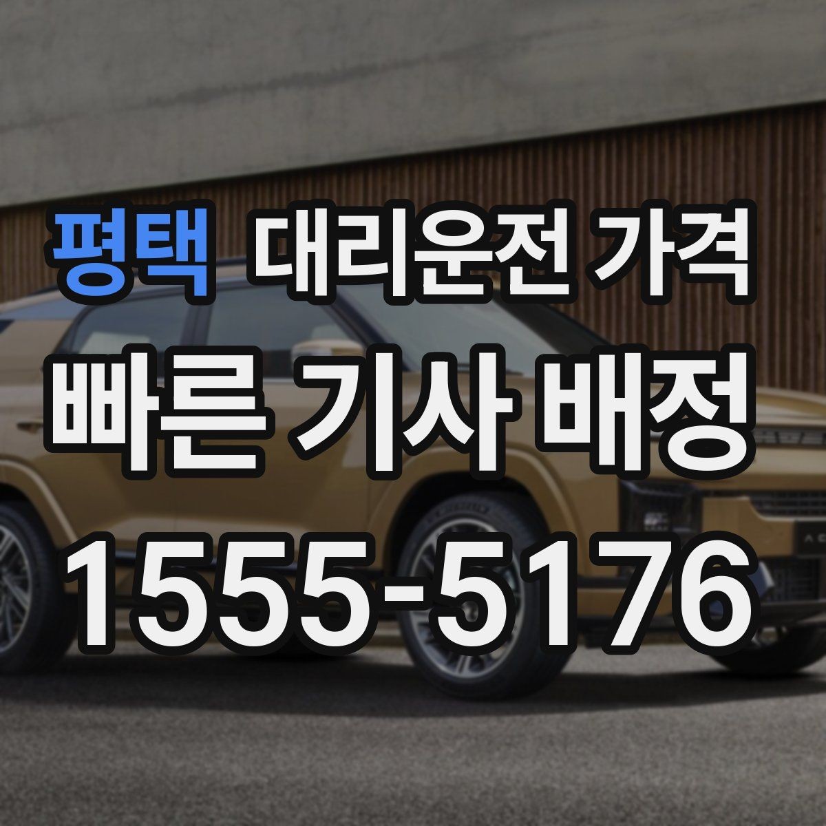 평택 대리운전 가격 예약 시간 맞추는 요령