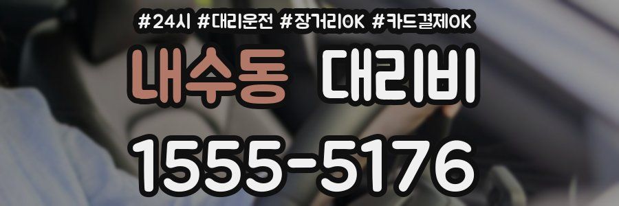 내수동 대리비