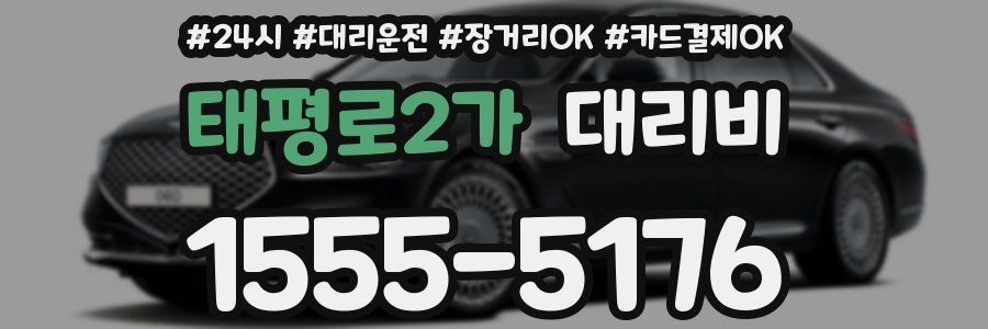 태평로2가 대리비