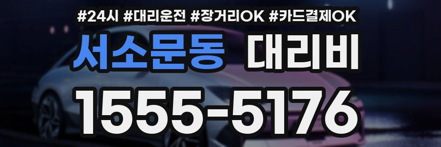 서소문동 대리비