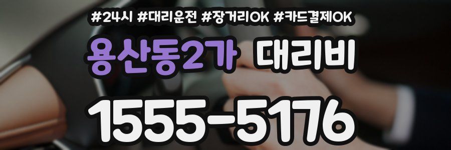 용산동2가 대리비