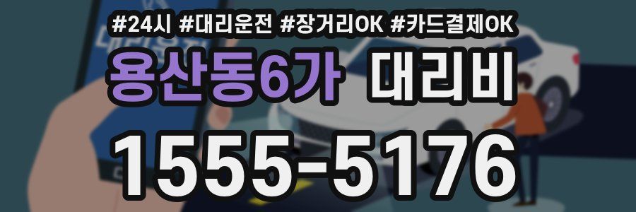 용산동6가 대리비