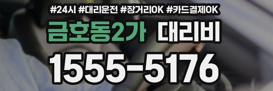 금호동2가 대리비