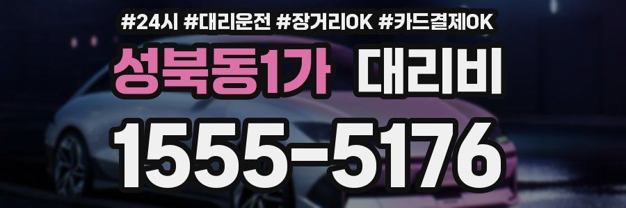 성북동1가 대리비