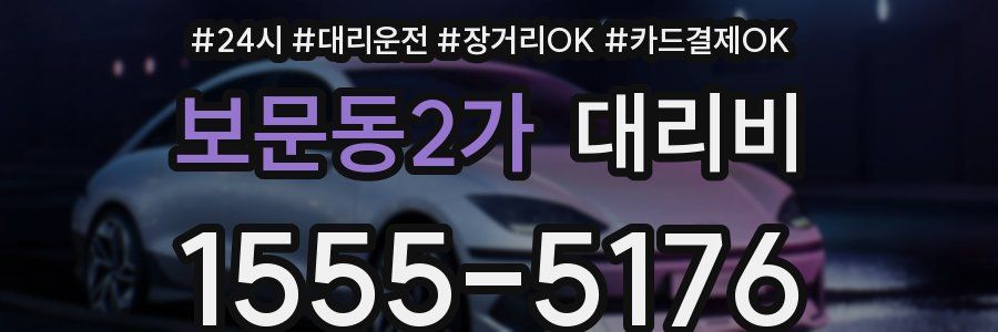 보문동2가 대리비