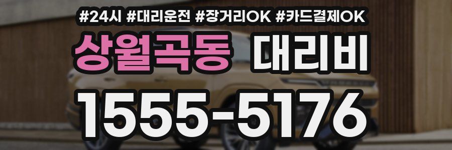 상월곡동 대리비